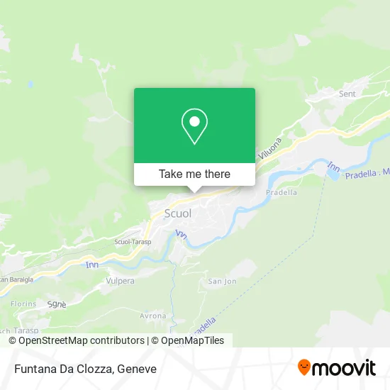 Funtana Da Clozza map