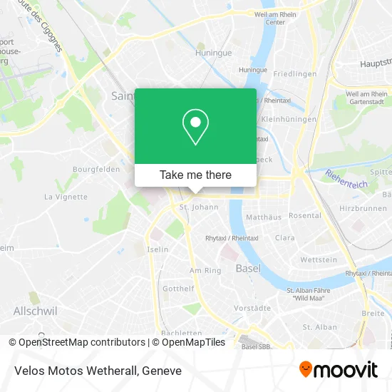 Velos Motos Wetherall map