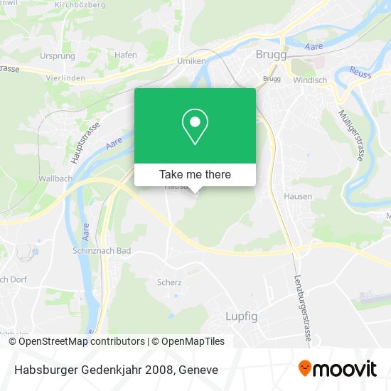 Habsburger Gedenkjahr 2008 map