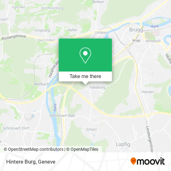 Hintere Burg map