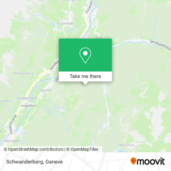 Schwanderberg map