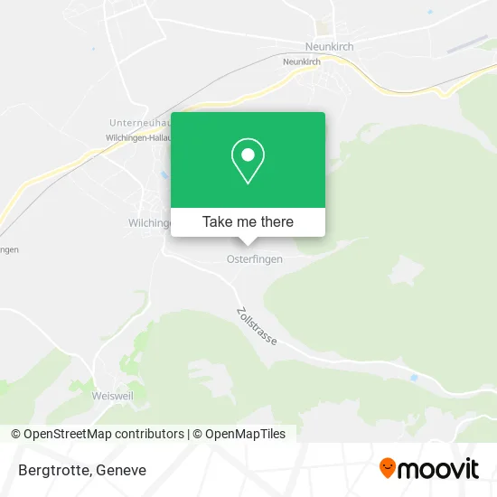 Bergtrotte map