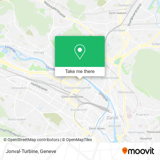 Jonval-Turbine map