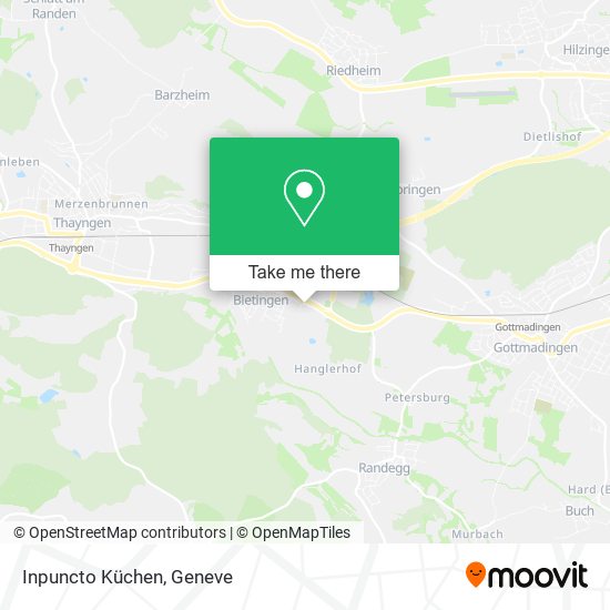 Inpuncto Küchen map