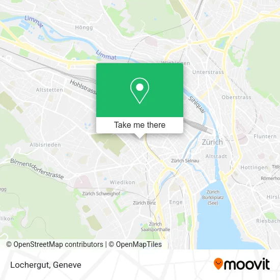 Lochergut map