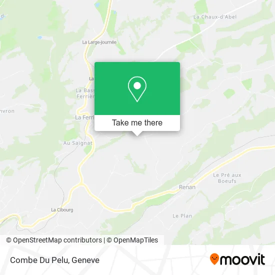 Combe Du Pelu map