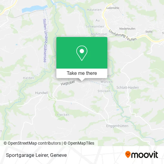 Sportgarage Leirer map