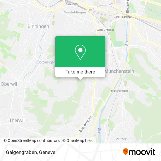 Galgengraben map