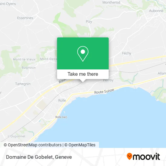 Domaine De Gobelet map