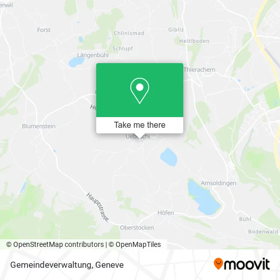 Gemeindeverwaltung map