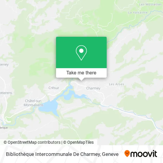 Bibliothèque Intercommunale De Charmey map