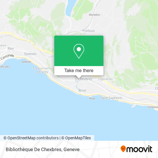 Bibliothèque De Chexbres map