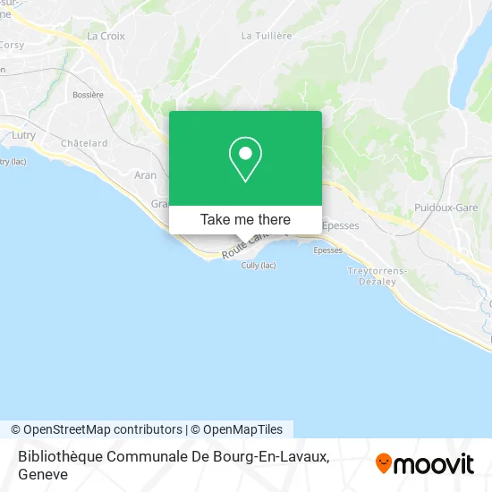 Bibliothèque Communale De Bourg-En-Lavaux map