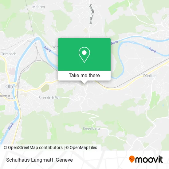 Schulhaus Langmatt map
