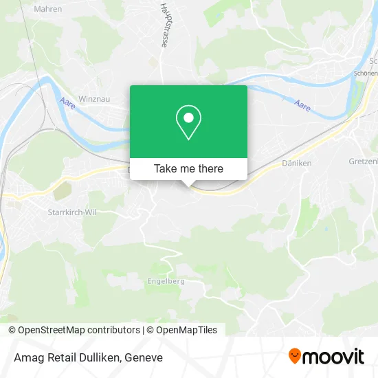 Amag Retail Dulliken map