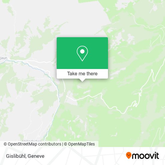 Gislibühl map