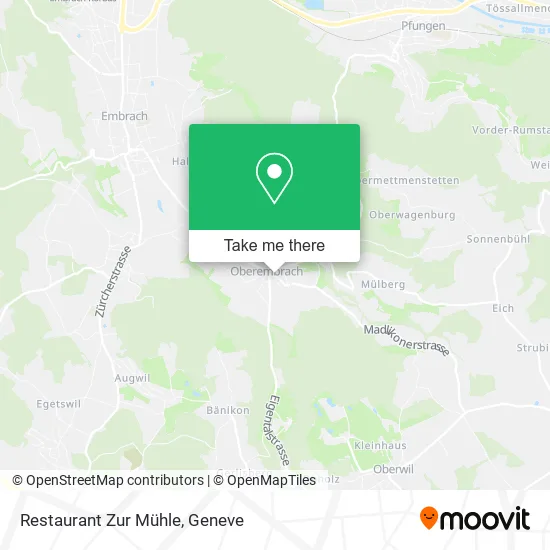 Restaurant Zur Mühle map