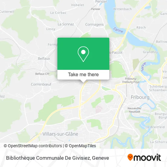 Bibliothèque Communale De Givisiez map