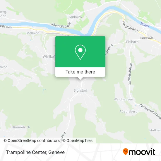 Trampoline Center map