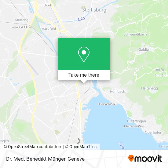 Dr. Med. Benedikt Münger map