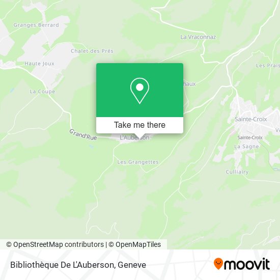 Bibliothèque De L'Auberson map