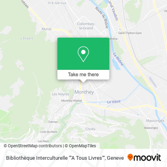Bibliothèque Interculturelle ""A Tous Livres"" map
