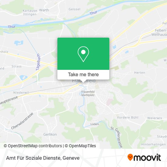 Amt Für Soziale Dienste map