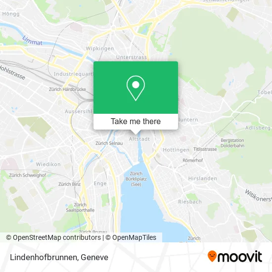 Lindenhofbrunnen map