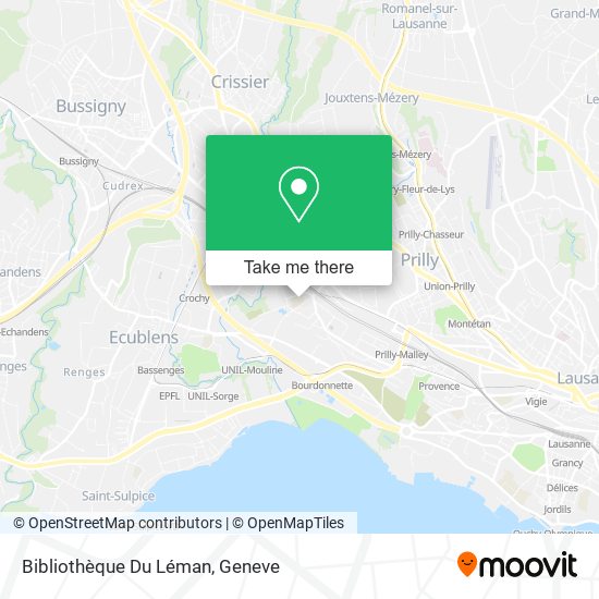 Bibliothèque Du Léman map