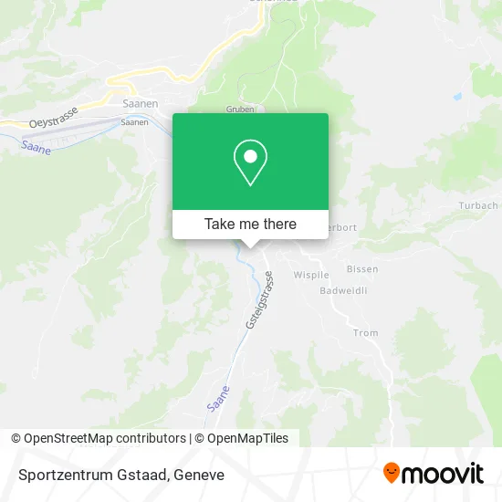 Sportzentrum Gstaad map