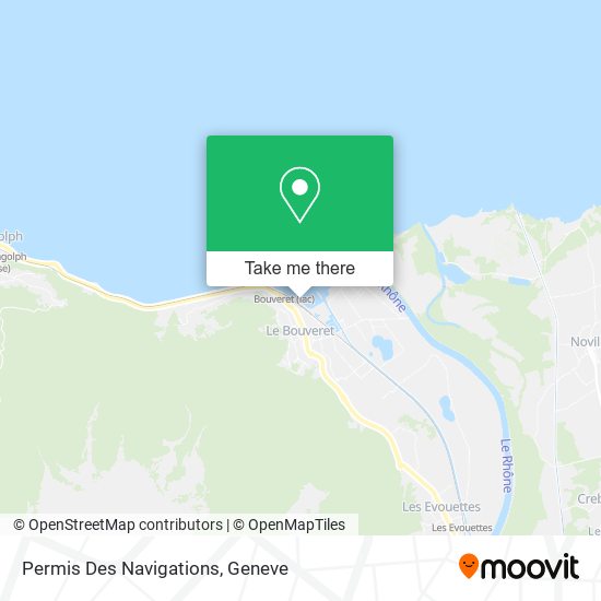 Permis Des Navigations map