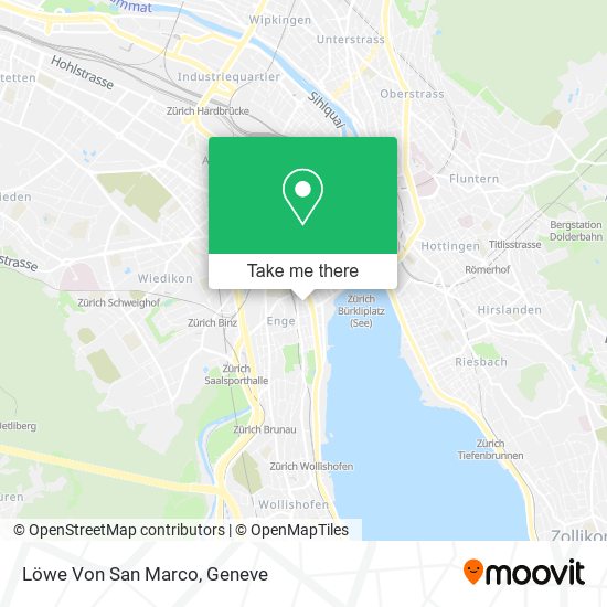 Löwe Von San Marco map