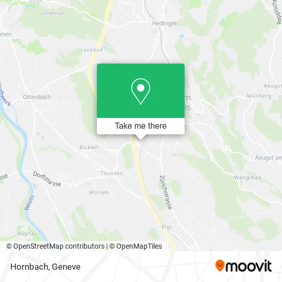 Hornbach map