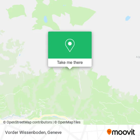 Vorder Wissenboden map