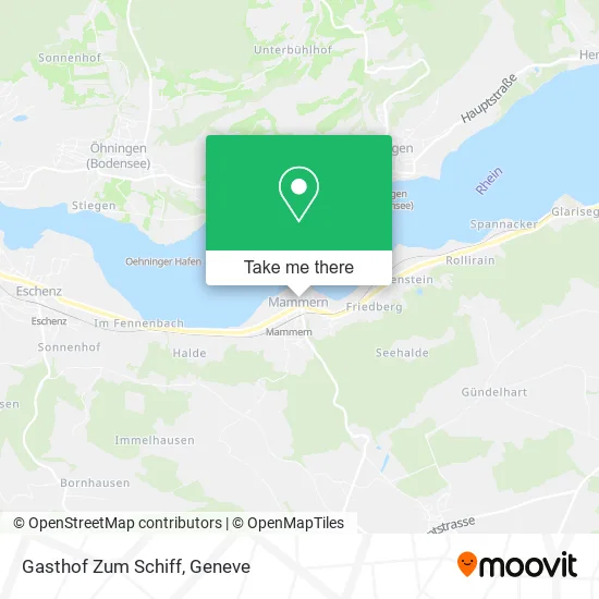 Gasthof Zum Schiff map