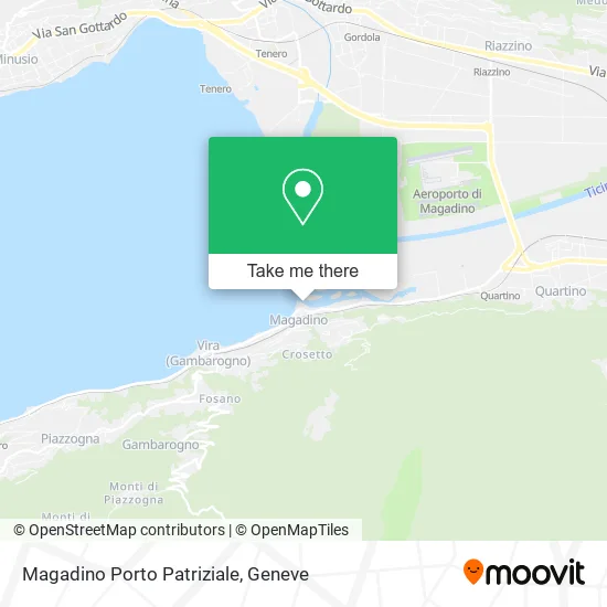 Magadino Porto Patriziale map