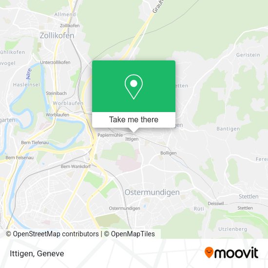 Ittigen map