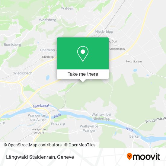 Längwald Staldenrain map