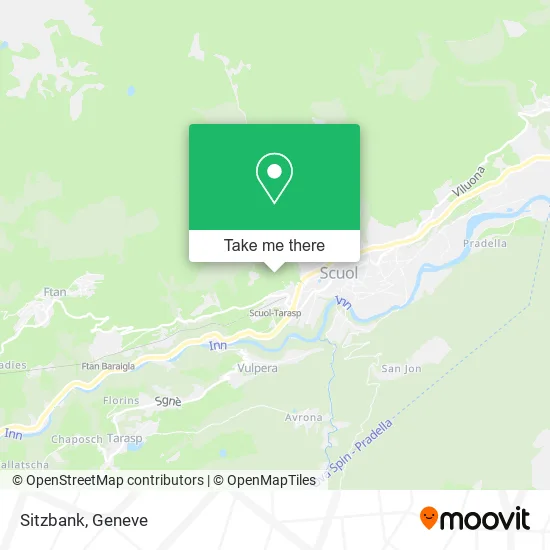 Sitzbank map