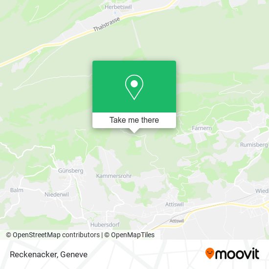 Reckenacker map