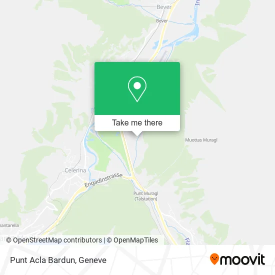 Punt Acla Bardun map