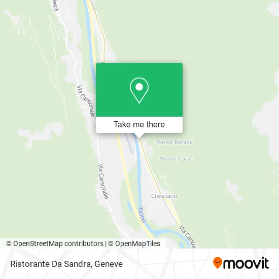 Ristorante Da Sandra map