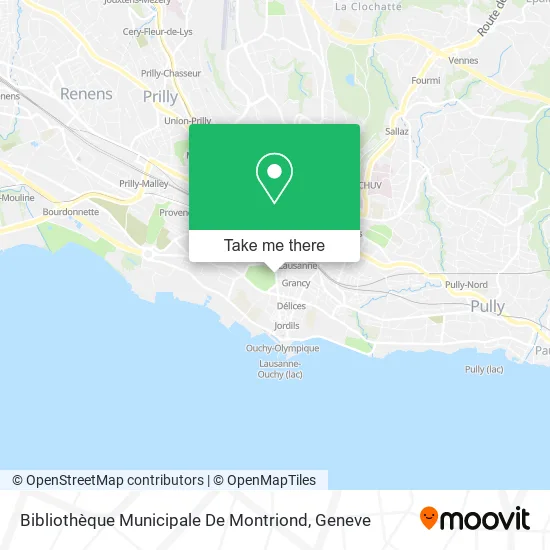 Bibliothèque Municipale De Montriond map