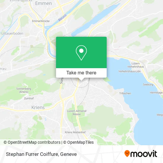 Stephan Furrer Coiffure map