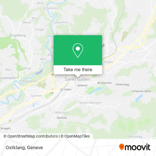 Ostklang map