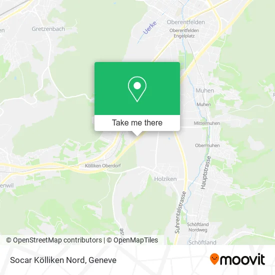 Socar Kölliken Nord map