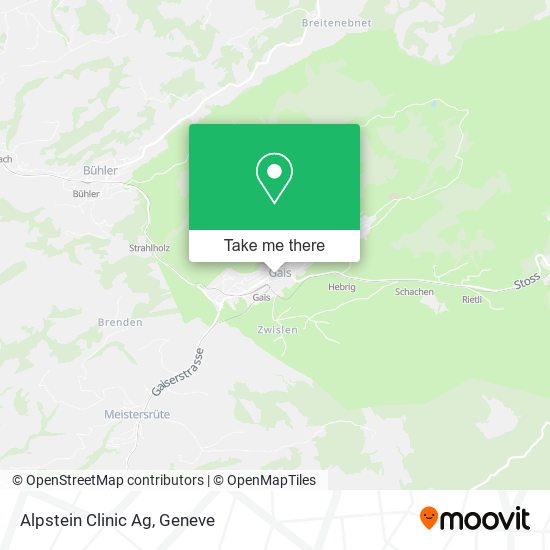 Alpstein Clinic Ag map