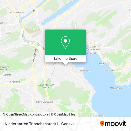 Kindergarten Tribschenstadt II map