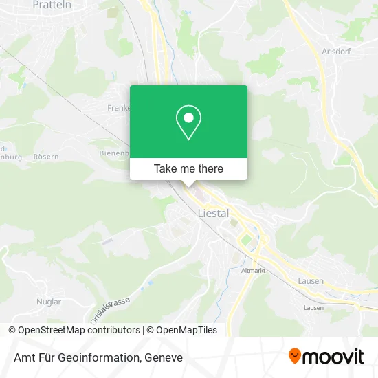 Amt Für Geoinformation map