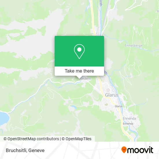 Bruchsitli map